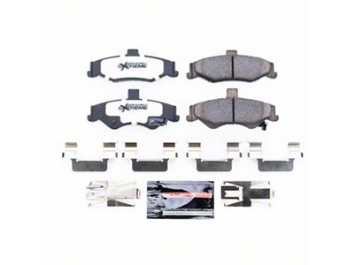 PowerStop Z26 Street Performance Carbon-Fiber Ceramic Brake Pads; Rear Pair (98-02 Camaro)