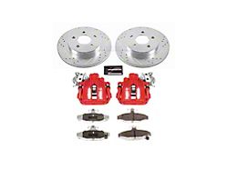 PowerStop Z26 Street Warrior Brake Rotor, Pad and Caliper Kit; Rear (93-97 Camaro w/ Rear Disc Brakes)