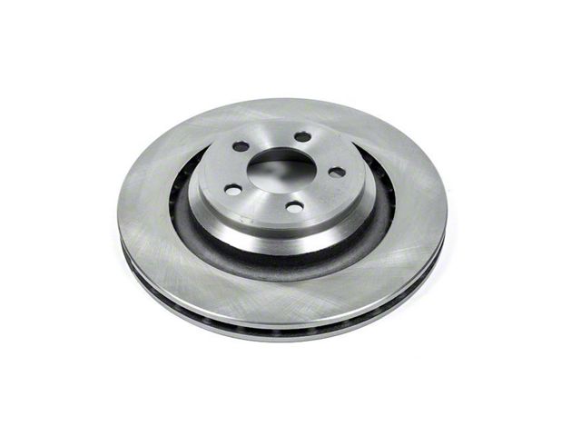 PowerStop OE Stock Replacement Rotor; Rear (08-21 Challenger w/ 4 or 6-Piston Front Calipers, Excluding SE & SXT)