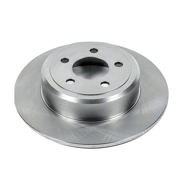 PowerStop OE Stock Replacement Rotor; Rear (06-23 RWD V6 Charger w/ Single Piston Front Calipers)