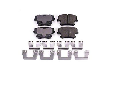PowerStop Z17 Evolution Plus Clean Ride Ceramic Brake Pads; Rear Pair (06-23 V6 Charger; 06-23 Charger Daytona, R/T)
