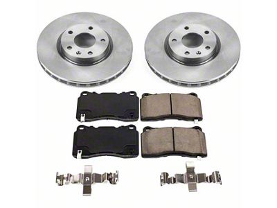 PowerStop OE Replacement Brake Rotor and Pad Kit; Front (17-19 Corvette C7 Stingray w/ Standard JL9 Brake Package)