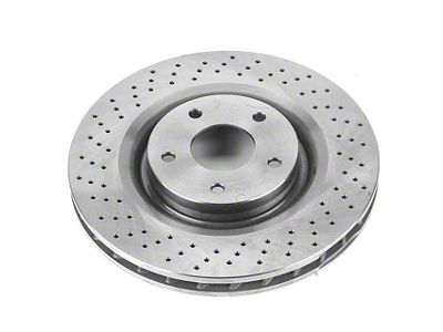PowerStop OE Stock Replacement Rotor; Front (05-09 Corvette C6 w/ Z51 Brake Package; 10-11 Corvette C6 Base w/ MagneRide; 12-13 Corvette C6 Base w/ Heavy Duty Brake Package)