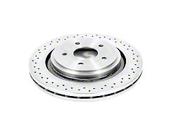 PowerStop OE Stock Replacement Rotor; Rear (05-09 Corvette C6 w/ Z51 Brake Package; 10-11 Corvette C6 Base w/ MagneRide; 12-13 Corvette C6 Base w/ Heavy Duty Brake Package)