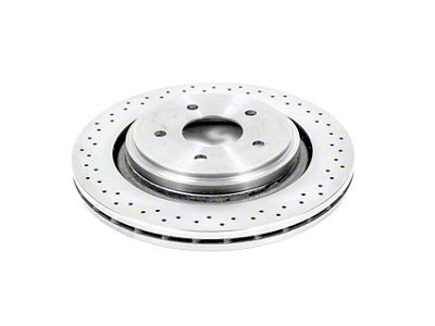 PowerStop OE Stock Replacement Rotor; Rear (05-09 Corvette C6 w/ Z51 Brake Package; 10-11 Corvette C6 Base w/ MagneRide; 12-13 Corvette C6 Base w/ Heavy Duty Brake Package)