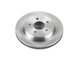 PowerStop OE Stock Replacement Rotor; Rear Driver Side (97-04 Corvette C5; 05-13 Corvette C6 Base w/ Standard Brake Package)