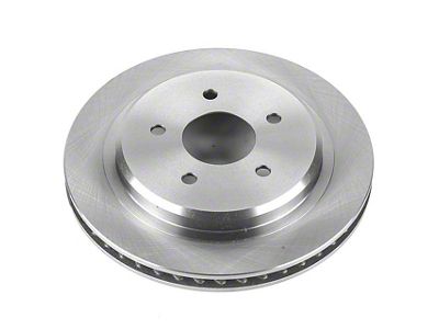 PowerStop OE Stock Replacement Rotor; Rear Passenger Side (97-04 Corvette C5; 05-13 Corvette C6 Base w/ Standard Brake Package)