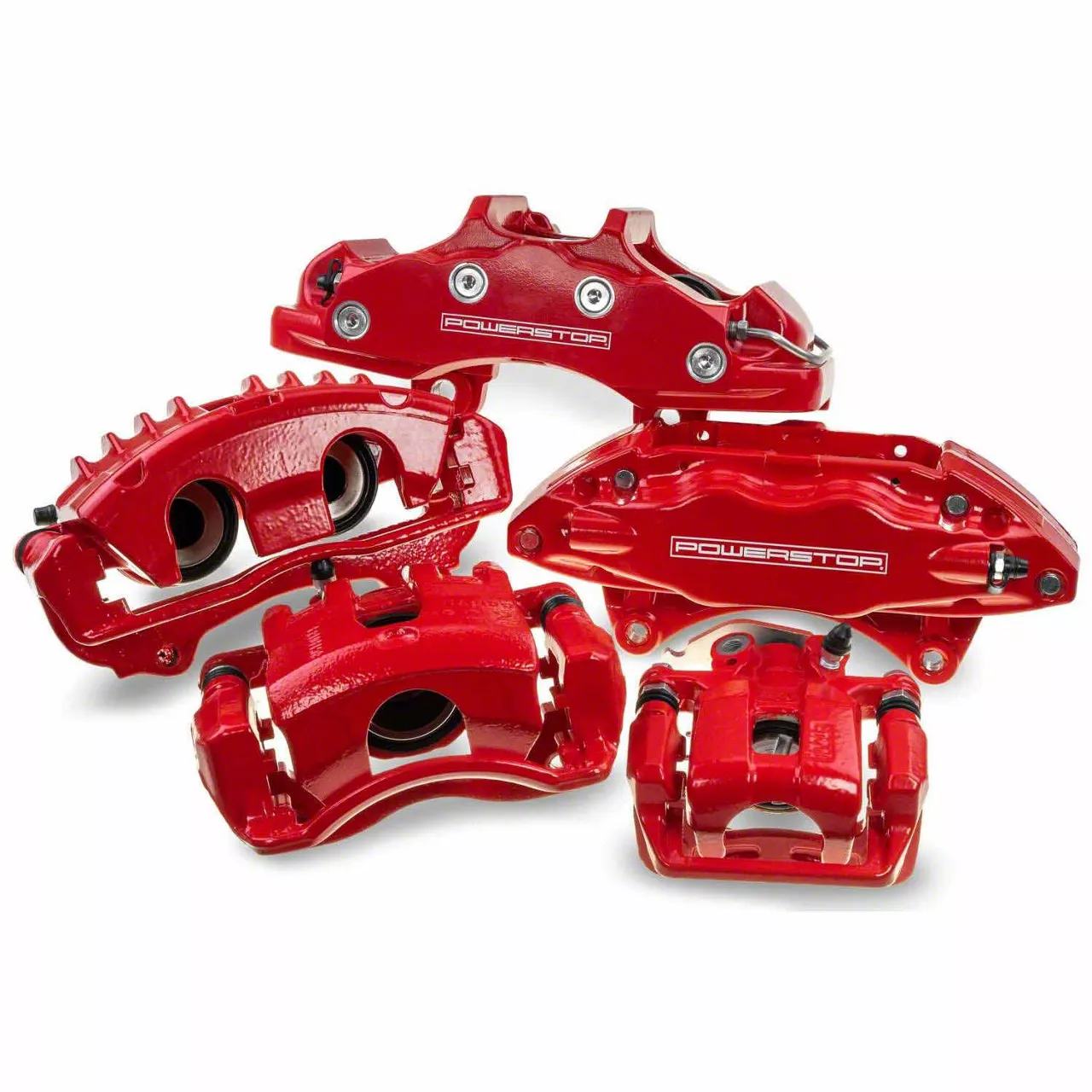 PowerStop Front and Rear Autospecialty Kit with Calipers | 1997–2004 Chevrolet Corvette (KCOE1560)