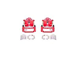 PowerStop Performance Rear Brake Calipers; Red (97-04 Corvette C5; 05-13 Corvette C6 Base w/ Standard Brake Package)