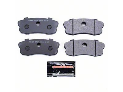 PowerStop Track Day Carbon-Fiber Metallic Brake Pads; Rear Pair (06-13 Corvette C6 427, Grand Sport, Z06 w/o Z07 Brake Package)