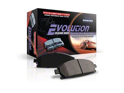 PowerStop Z16 Evolution Clean Ride Ceramic Brake Pads; Front Pair (20-25 Corvette C8 Stingray w/ Z51 Brake Package)