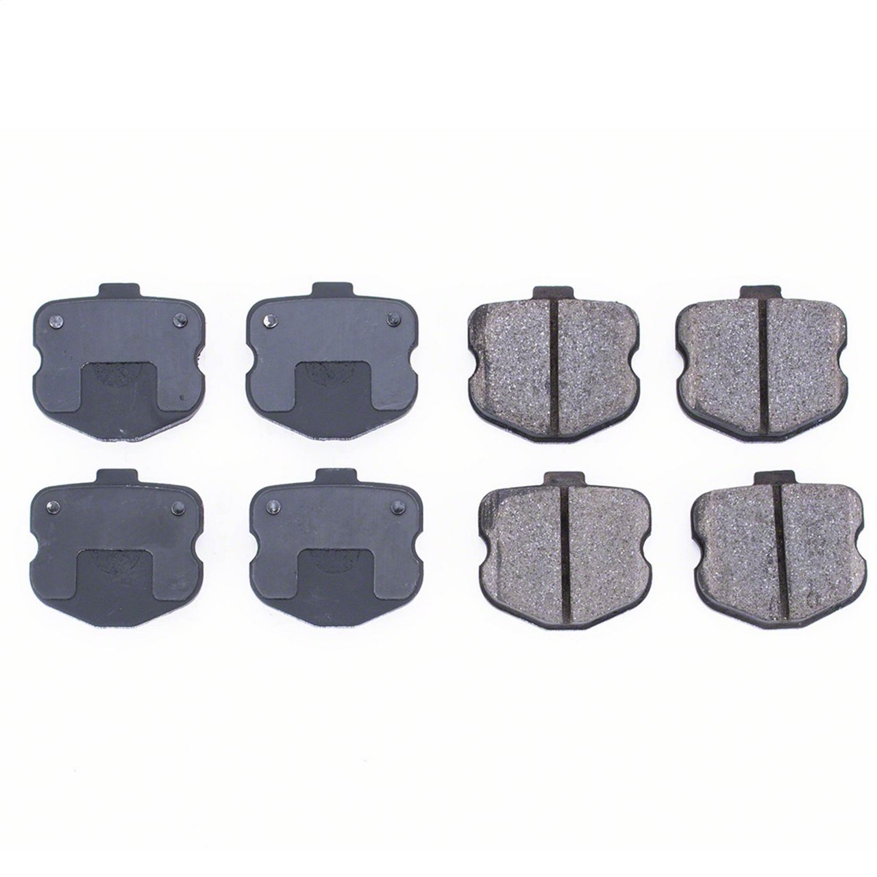 PowerStop Corvette Z16 Evolution Clean Ride Ceramic Brake Pads; Rear
