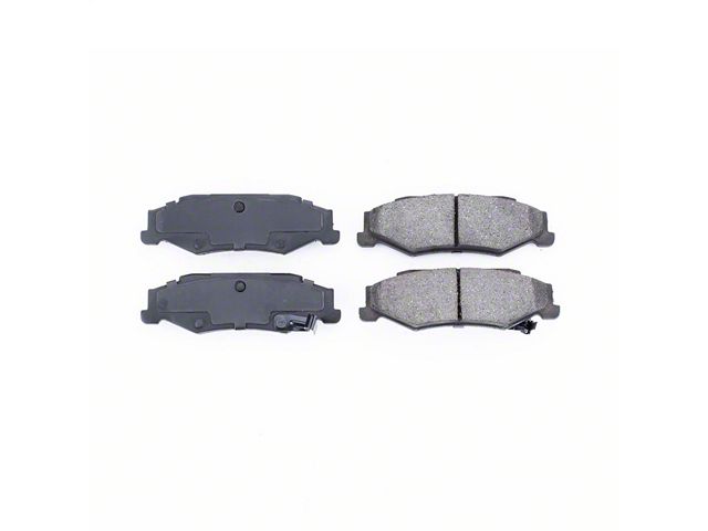 PowerStop Z16 Evolution Clean Ride Ceramic Brake Pads; Rear Pair (97-04 Corvette C5; 05-13 Corvette C6 Base)