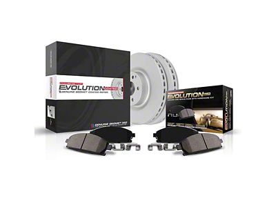 PowerStop Z17 Evolution Plus Brake Rotor and Pad Kit; Rear (05-09 Corvette C6 w/ Z51 Brake Package; 10-11 Corvette C6 Base w/ MagneRide; 12-13 Corvette C6 Base w/ Heavy Duty Brake Package)