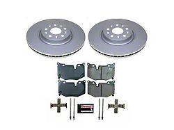 PowerStop Z17 Evolution Plus Brake Rotor and Pad Kit; Rear (20-26 Corvette C8 Stingray w/ Z51 Brake Package)