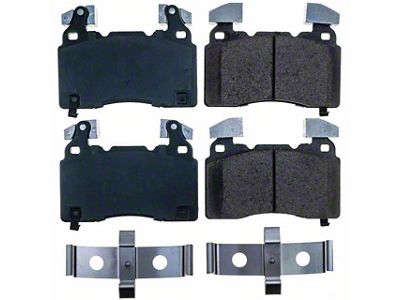 PowerStop Z17 Evolution Plus Clean Ride Ceramic Brake Pads; Front Pair (14-19 Corvette C7 Stingray w/ J55 Brake Package)