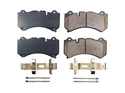 PowerStop Z17 Evolution Plus Clean Ride Ceramic Brake Pads; Front Pair (23-26 Corvette C8 Z06 w/o Z07 Package)