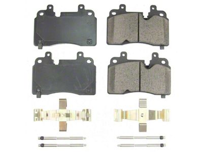 PowerStop Z17 Evolution Plus Clean Ride Ceramic Brake Pads; Front Pair (20-25 Corvette C8 Stingray w/o Z51 Brake Package)
