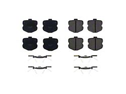 PowerStop Z17 Evolution Plus Clean Ride Ceramic Brake Pads; Rear Pair (06-13 Corvette C6 427, Grand Sport, Z06 w/o Z07 Brake Package)