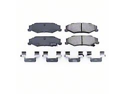 PowerStop Z17 Evolution Plus Clean Ride Ceramic Brake Pads; Rear Pair (97-04 Corvette C5; 05-13 Corvette C6 Base)