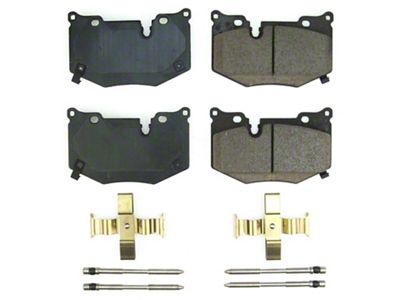PowerStop Z17 Evolution Plus Clean Ride Ceramic Brake Pads; Rear Pair (20-25 Corvette C8 Stingray w/ Z51 Brake Package)