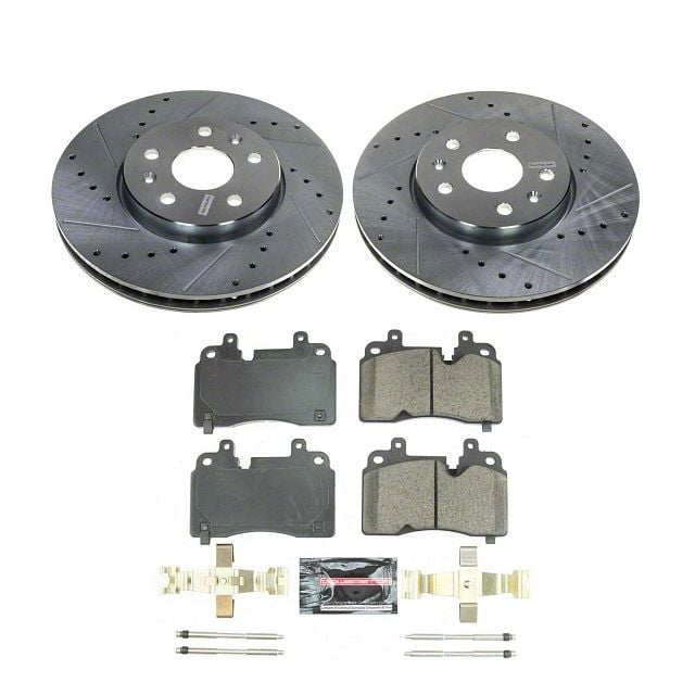 PowerStop Corvette Z26 Street Warrior Brake Rotor and Pad
