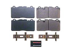 PowerStop Z23 Evolution Sport Carbon-Fiber Ceramic Brake Pads; Front Pair (09-13 Corvette C6 ZR1; 12-13 Corvette C6 Z06 w/ Carbon Ceramic Brakes; 15-19 Corvette C7 Grand Sport & Z06 w/ Z07 Brake Package)