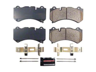 PowerStop Z23 Evolution Sport Carbon-Fiber Ceramic Brake Pads; Front Pair (23-25 Corvette C8 Z06 w/o Z07 Package)