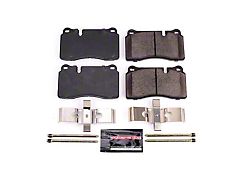 PowerStop Z23 Evolution Sport Carbon-Fiber Ceramic Brake Pads; Rear Pair (09-13 Corvette C6 ZR1; 12-13 Corvette C6 Z06 w/ Carbon Ceramic Brakes; 15-19 Corvette C7 Grand Sport & Z06 w/ Z07 Brake Package)