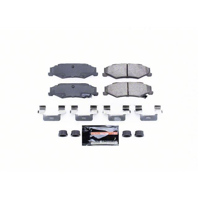 PowerStop Corvette Z23 Evolution Sport CarbonFiber Ceramic Brake Pads; Rear Pair Z23732 (9704