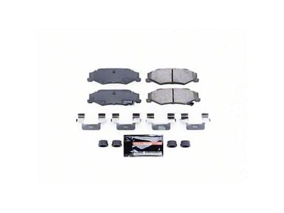 PowerStop Z23 Evolution Sport Carbon-Fiber Ceramic Brake Pads; Rear Pair (97-04 Corvette C5; 05-13 Corvette C6 Base)