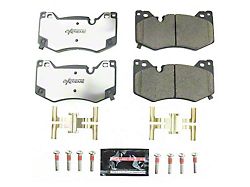 PowerStop Z26 Street Performance Carbon-Fiber Ceramic Brake Pads; Front Pair (20-24 Corvette C8 Stingray w/ Z51 Brake Package)