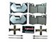 PowerStop Z26 Street Performance Carbon-Fiber Ceramic Brake Pads; Rear Pair (20-24 Corvette C8 Stingray w/o Z51 Brake Package)