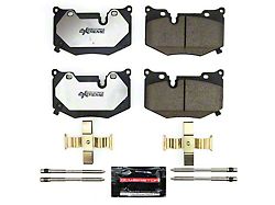 PowerStop Z26 Street Performance Carbon-Fiber Ceramic Brake Pads; Rear Pair (20-24 Corvette C8 Stingray w/ Z51 Brake Package)