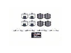 PowerStop Z26 Street Performance Carbon-Fiber Ceramic Brake Pads; Rear Pair (06-13 Corvette C6 427, Grand Sport, Z06 w/o Z07 Brake Package)