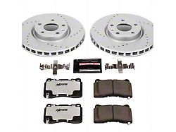PowerStop Z26 Street Warrior Brake Rotor and Pad Kit; Front (17-19 Corvette C7 Stingray w/ Standard JL9 Brake Package)