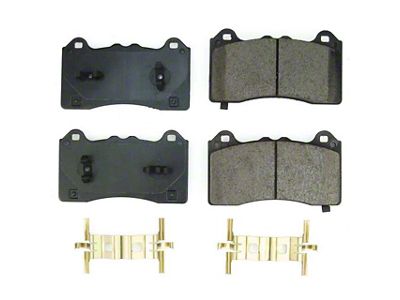 PowerStop Z17 Evolution Plus Clean Ride Ceramic Brake Pads; Front Pair (21-25 Mustang Mach-E, Excluding GT)