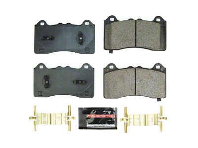PowerStop Z23 Evolution Sport Carbon-Fiber Ceramic Brake Pads; Front Pair (21-25 Mustang Mach-E, Excluding GT)