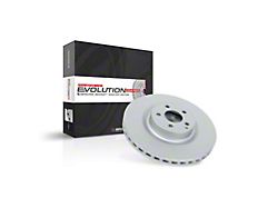 PowerStop Evolution Coated Rotor; Front (21-23 Mustang GT w/o Performance Pack, EcoBoost w/ Performance Pack)