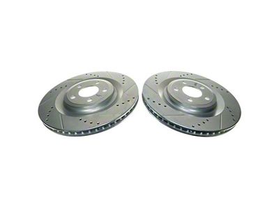 Qu21265 Rear Rotor 2024-2026 Ford Mustang Brake Rotors | AmericanMuscle