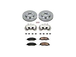 PowerStop Z17 Stock Replacement Brake Rotor, Ceramic Pad and Caliper Kit; Front (05-10 Mustang GT)