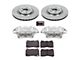 PowerStop OE Replacement Brake Rotor, Pad and Caliper Kit; Front (11-14 Mustang GT w/ Performance Pack; 12-13 Mustang BOSS 302; 07-12 Mustang GT500)