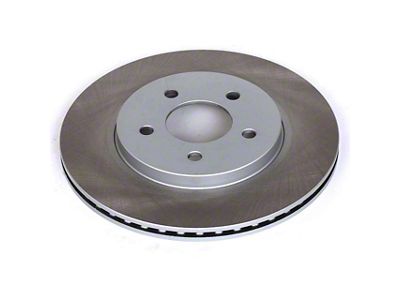 PowerStop Semi-Coated Vented Rotor; Rear (05-14 Mustang, Excluding 13-14 Mustang GT500)