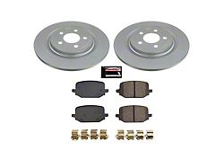PowerStop Z17 Evolution Plus Brake Rotor and Pad Kit; Rear (24-26 Mustang EcoBoost w/o Performance Pack)