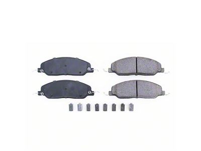 PowerStop Z17 Evolution Plus Clean Ride Ceramic Brake Pads; Front Pair (05-10 Mustang GT, V6)