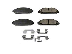 PowerStop Z17 Evolution Plus Clean Ride Ceramic Brake Pads; Front Pair (15-23 Mustang EcoBoost w/o Performance Pack, V6)