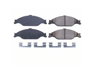 PowerStop Z17 Evolution Plus Clean Ride Ceramic Brake Pads; Front Pair (99-04 Mustang GT, V6)