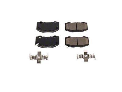 PowerStop Z17 Evolution Plus Clean Ride Ceramic Brake Pads; Rear Pair (15-20 Mustang GT350)