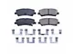 PowerStop Z17 Evolution Plus Clean Ride Ceramic Brake Pads; Rear Pair (15-23 Mustang GT, EcoBoost, V6)