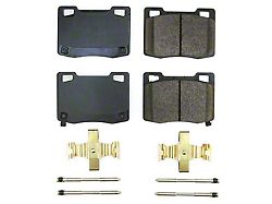 PowerStop Z17 Evolution Plus Clean Ride Ceramic Brake Pads; Rear Pair (20-22 Mustang GT500)